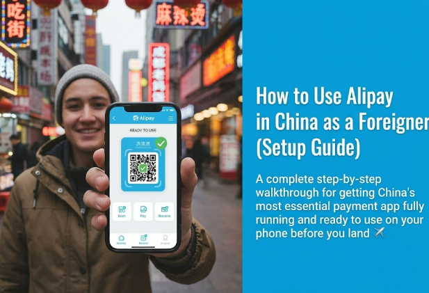 How to Use Alipay in China as a Foreigner (2026 Setup Guide)