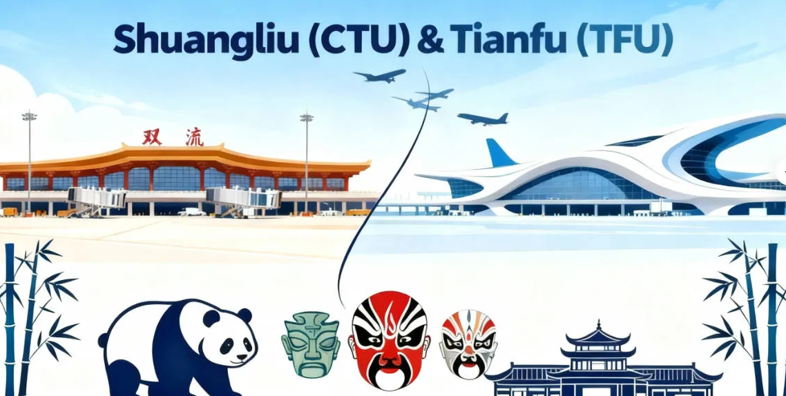 Chengdu Airport Guide: Shuangliu (CTU) vs Tianfu (TFU) 2026