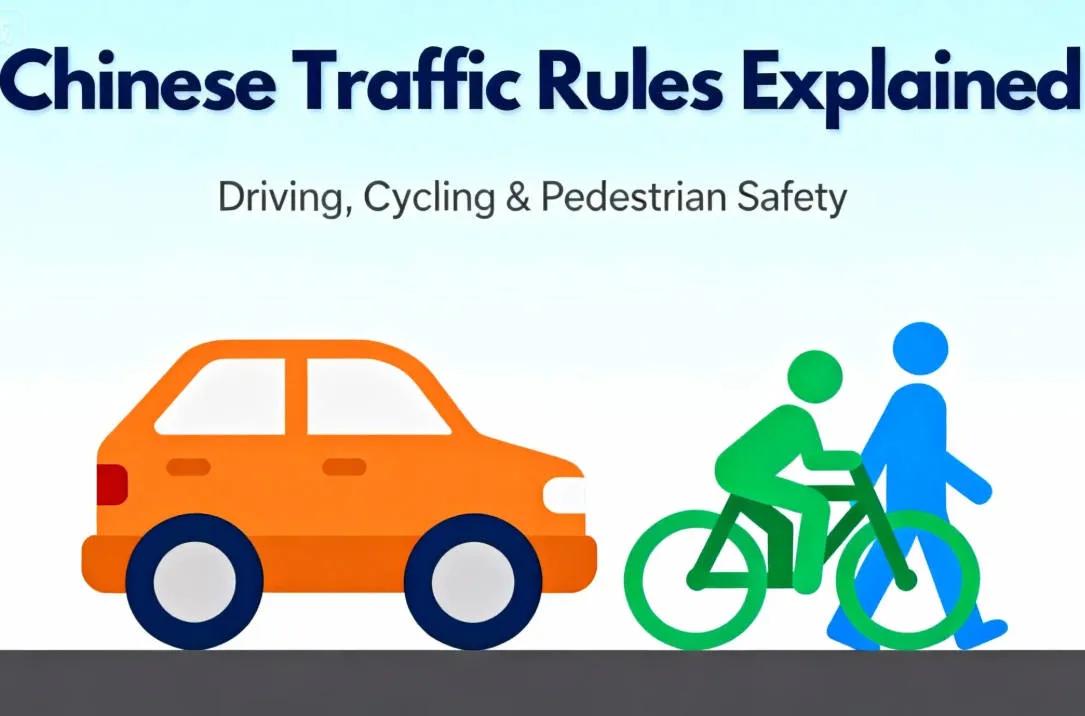 Chinese Traffic Rules 2026: Driving, Pedestrians & E-Bikes