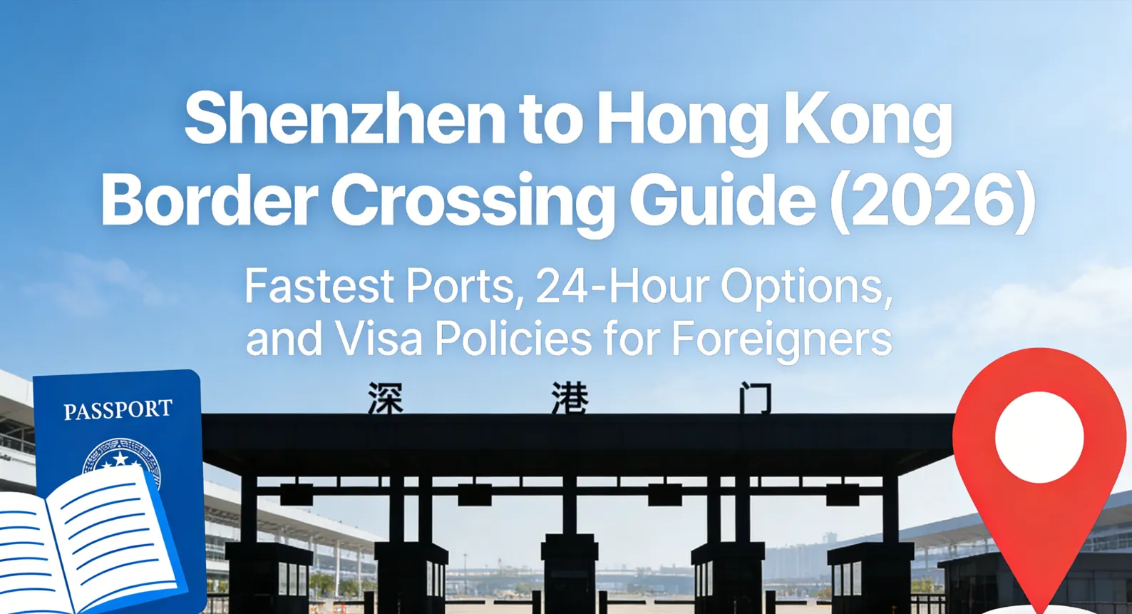 Shenzhen to Hong Kong Border Crossing 2026: Ports & Visas