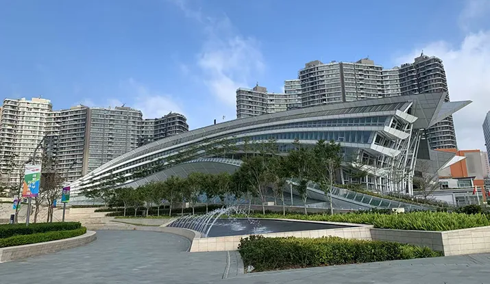 Hong Kong West Kowloon high speed rail station co-location immigration hall