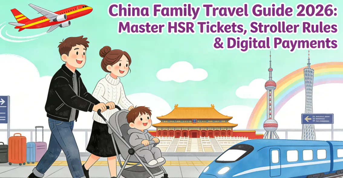 China Family Travel Guide 2026: Kids, Trains & Strollers