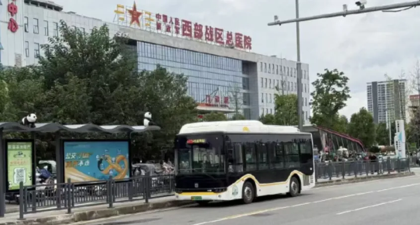 Chengdu Metro Line 3 shuttle bus transfer to Giant Panda Breeding Base