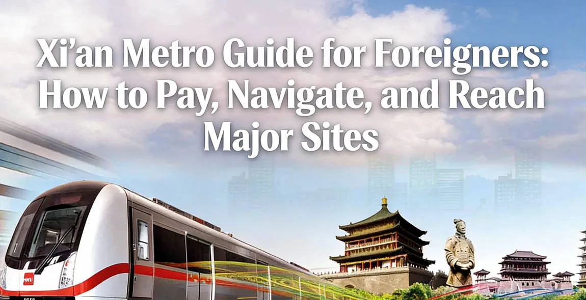 Xi'an Metro Guide 2026: English Map, Tickets & Terracotta Army