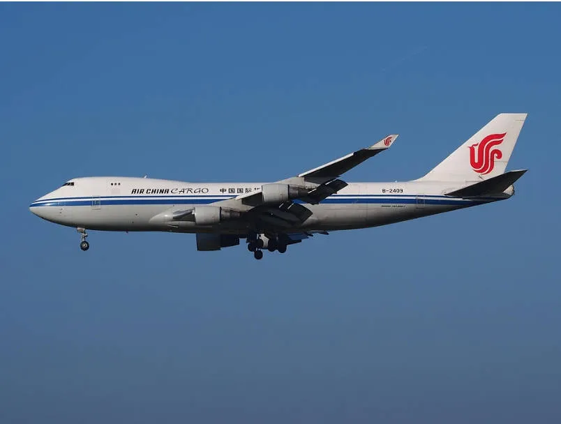 Air China and China Eastern Airlines planes parked at Chinese airport