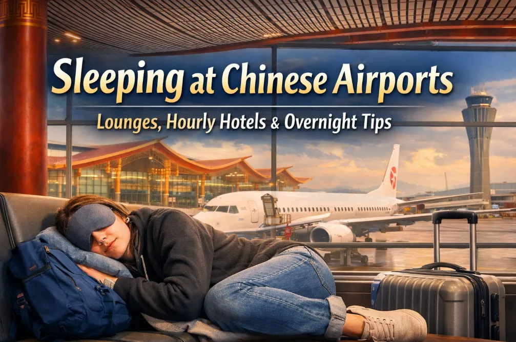 Sleeping at Chinese Airports (2026 Guide): Overnight Layovers, Pods & Hotels