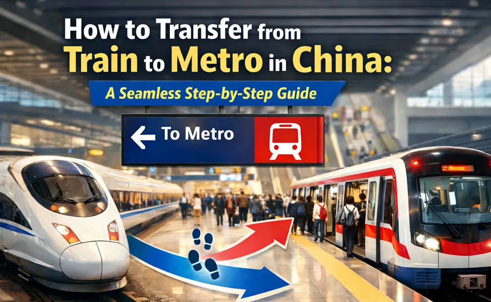 How to Transfer from Train to Metro in China (2026 Foreigner Guide)