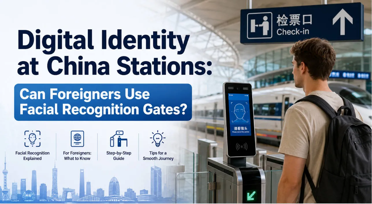 China Train Station Guide for Foreigners: Passports, 12306 App & Facial Recognition
